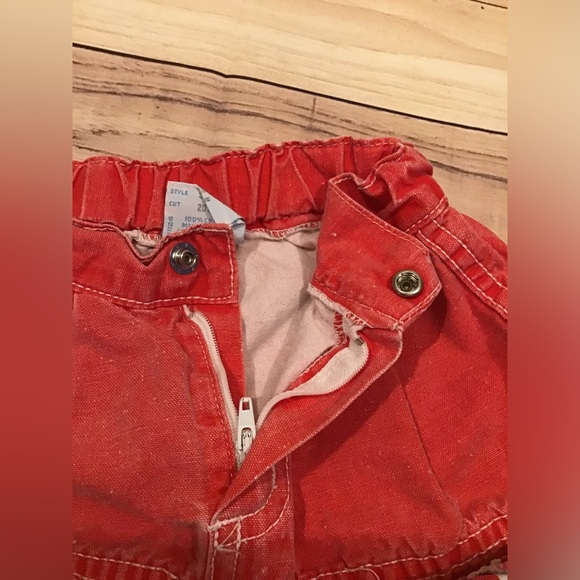 Vintage baby guess by George’s Marciano baby red & white skirt 24 months - Picture 6 of 6